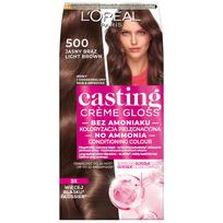 Loreal casting creme gloss farba do włosów - 500 jasny brąz (48ml, 72ml, 60ml)
