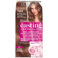 Loreal casting creme gloss farba do włosów - 780 karmelowe machaccino (48ml, 72ml, 60ml)