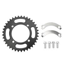 Galinės grandinės žvaigždutė 420 76 mm 37 dantų anglies plienas, skirtas 50–190 cc Pit Dirt Bike