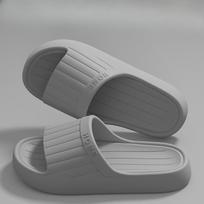 New Indoor Thick-soled Anti-slip and Odor-resistant Sports Shoes for Wearing Outside Slippers. Cool Fits 39-40 pilka