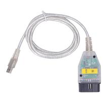 Automobilio diagnostikos įrankio laidas K+DCAN OBD2 USB laido sąsaja su jungikliu Pakeitimas 1 serijai E81 E82 E83 E87 E88