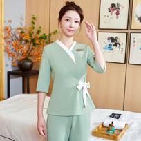 Tluoman Women's Premium Spa & Salon Uniform Set M
