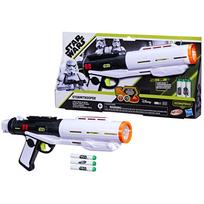 Hasbro Star Wars Nerf GlowStrike Stormtrooper Triple Strike Blaster with Lights & Sounds, 3 GlowStrike Darts, Toy for Boys & Girls, Ages 8+ (G0762)