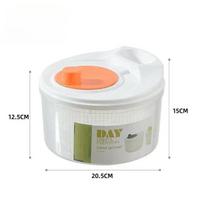 Hot Household Food Grade Vegetable Dehydrator, Kitchen Vegetable Washing and Draining Basin, Fruit and Vegetable Draining Tool oranžinė