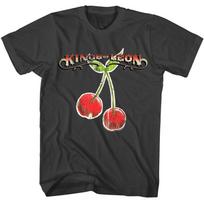 Kings Of Leon Nauji Vyšnių Dūmai Muzikos Marškinėliai Viršūnės T-shirt Vyriški Moteriški Unisex L