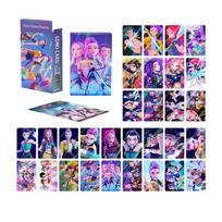 30PCS K-POP Demon Hunters Photocards Anime Collectible Set for Fans of K-POP Merch/Trading Card Games