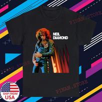 Neil Diamond Hot August Night Men's Black Size S-5XL S