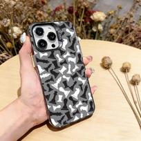 Competitive Chess Game Phone Case For iPhone 17,16,15,14,13,12,11 Plus,Pro Max,XS,Colored Silver Plated Inside Cover iPhone14Plus