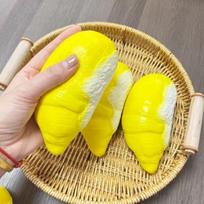 Soft Durian Squishy Stress Balls Squeeze Toys Simulation Durian Fruit Stress Relief Squeeze Ball Squishy Fidget Toy Kids Gifts