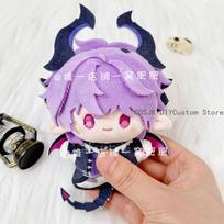 10CM Game Durin Genshin Impact Print Starfish body Maumet Puppet Plaything Mini Plush Pendant Keychain Mascot Plushie Dango Gift 10cm
