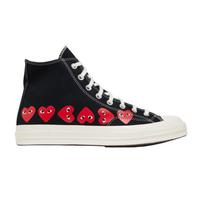 Comme des Garçons PLAY x Converse Chuck 70 High 'Multi Heart - Black' 35