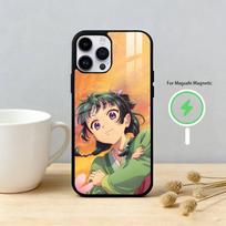 Anime Apothecary Diaries Maomao Phone Case For iPhone 17 16 15 14 13 12 Pro Max Plus for Mirror Wireless Magnetic Cover iPhone13PRO