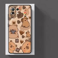 Cute Capybara Case for Xiaomi Poco F8 C61 C75 X3 X4 X5 X7 Pro M5 M3 M4 M7 Pro C50 F1 F3 C71 Funda Phone Cover Poco X3 NFC