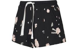 PUMA Casual Shorts Women's Black Moderate 532045-01 L
