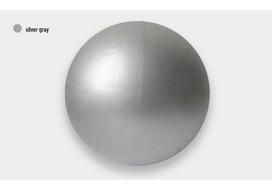 25cm Thickened Non-slip Mini Pilates Yoga Ball sidabro pilka spalva