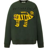 Onitsuka Tiger Letter Pattern Long Sleeve Round Neck Sweatshirt Unisex sweatshirt 2183B622_200 XS