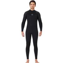3mm Full Wetsuit Freediving Surfing Snorkeling Thermal Neoprene Diving Suit Unisex Adult Small