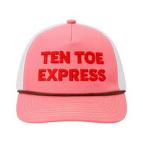 Alex Zono Ten Toe Express Trucker Hat Pink ONE SIZE rožinė