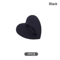 Adhesive Metal Heart Phone Charm Holder Phone Case Finger Ring Stand Hook Buckle