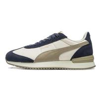 PUMA R78 Nylon Unisex Versatile Wear Resistant Low Top Lifestyle Shoes Beige Blue 399250-15 36