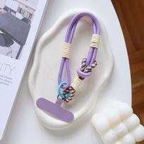 1Pcs Mobile Phone Lanyard Creative Fashion Mobile Phone Chain Short Rope Portable Chain Dopamine Cartoon Wrist Rope A6