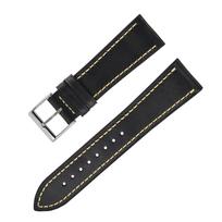 Suitable For Fat Sea Mechanical Watch Strap 22Mm24Mm Retro Oil Wax Crack Pin Buckle Leather Strap Thin 18mm