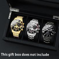 3-Piece Watch Men'S Watch Steel Belt Watch Quartz Watch Sports Men'S Watch Luminous Watch