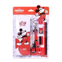 Disney Stationery Set, 8 Pieces, Pencil Case for First Grade Students, Back-To Gift Box, School Supplies, Gift Pack, Birthday Present, Mickey D01131M1
