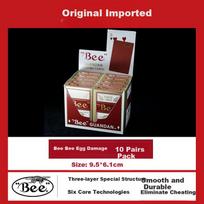 Bee Poker Cards for Guandan, Specialized for Competitions And Entertainment, Red, 10 Decks
