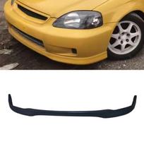 For Honda Civic 1999-2000 Car Front Bumper Spoiler Lip Diffuser Modification Part Bumper Guard Protector Cover Car Accessories juoda