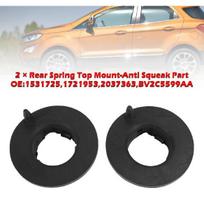 2pcs For Ford Figo KA Fiesta Mk7 Rear Upper Suspension Spring Antisqueak Rear Spring Top Mount 1531725 ECOSPORT CN155599BA 2pcs