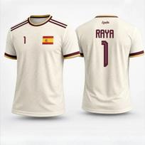 Spanish Style Football Jersey 2026 Summer  Quick Drying Soccer T Shirt Outdoor Sports Fan Tops M