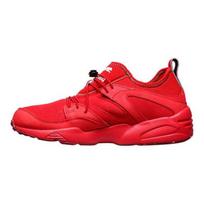 PUMA Bog Soft Flag Unisex Daily Comfort Faux Leather Cushioned Quick Dry Low Top Marathon Running Shoes Red 361891-03 37