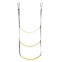 Reusable Boat Rope Ladder 3/4/5 Step Boat Folding Ladder  Canoeing Use Green 3 Step