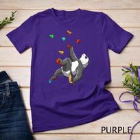 Panda - Bouldering and Rock Climbing Gift Unisex T-shirt 6 3XL