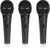 Behringer xm1800s - zestaw 3 mikrofonów dynamicznych