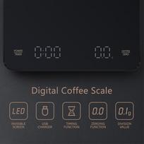 Built-In Battery Kitchen Scale Black Blue Digital Kitchen Scale  Cooking and Baking juoda