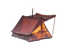 Bushmen baker tent 8.1 legacy namiot bushcraftowy z werandą i strefą na piecyk (8,1 m²) polycotton 220 g/m²