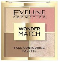 Eveline wonder match paleta do konturowania twarzy 4w1 02 10g