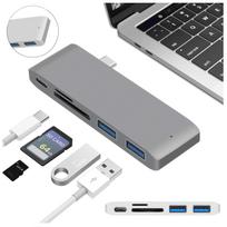 Hub multiport usb 3.1 typ c - 2x usb 3.0 / usb typ c 3.1 / microsd / sd