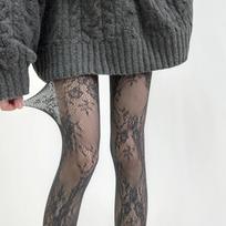 New Tights Women Sexy Lace Floral Thigh High Stockings Pantyhose Lingerie Hosiery Mesh Fishnet Stockings Women Tights1/4Pair One Size