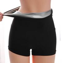 Body Shaper Pants Sauna Shapers Sweat Sauna Effect Slimming Pants Fitness Short Shapewear Workout Gym Leggings Fitness Pants M  weight 45-60KG