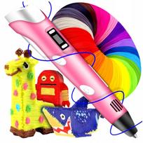 3D pen for children 3D printer magic 3D pen + refills gift