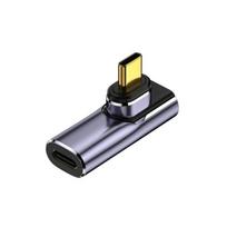 USB4.0 Thunderbolt 3 Magnetinis Adapteris USB C į Type C 40Gbps 100W Greitas Įkrovimas Magnetinis Konverterio Kabelis 8K USB Type C Adapteris Elbow Adapter