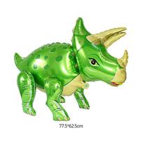 Dinozauras Laimingo Gimtadienio Girlianda Vėliavėlė Rrrr Dino Partijos Balionai Džiunglių Gyvūnas Safari 1-ojo Vaikų Gimtadienio Dekoravimo Reikmenys green