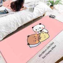 Living Room Rugs Foot Carpets Bubu Dudu Entrance Doormat Kawaii Rug Floor Mats Carpet Anti Slip Mat Home Kitchen Hallway Decor 40x60cm-mini