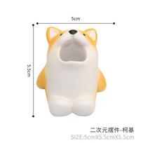 Cartoon Animal Toothbrush Holder Bathroom Brush Holder Pen Holder Container Organizer Lovely Shark Model Toothbrush Cover Decor