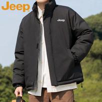 JEEP Men's Stand Collar Padded Jacket L juoda