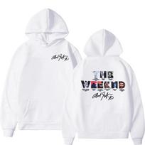 The Weeknd Hoodies Graphic Printed Sweatshirts Casual Long Sleeve Tops for Men Women XS