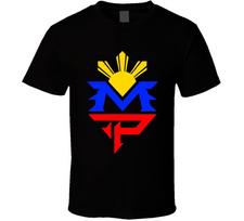 Manny Pacquiao Sun Pac Man Boxing T Shirt Mens Womens Tees Top XL